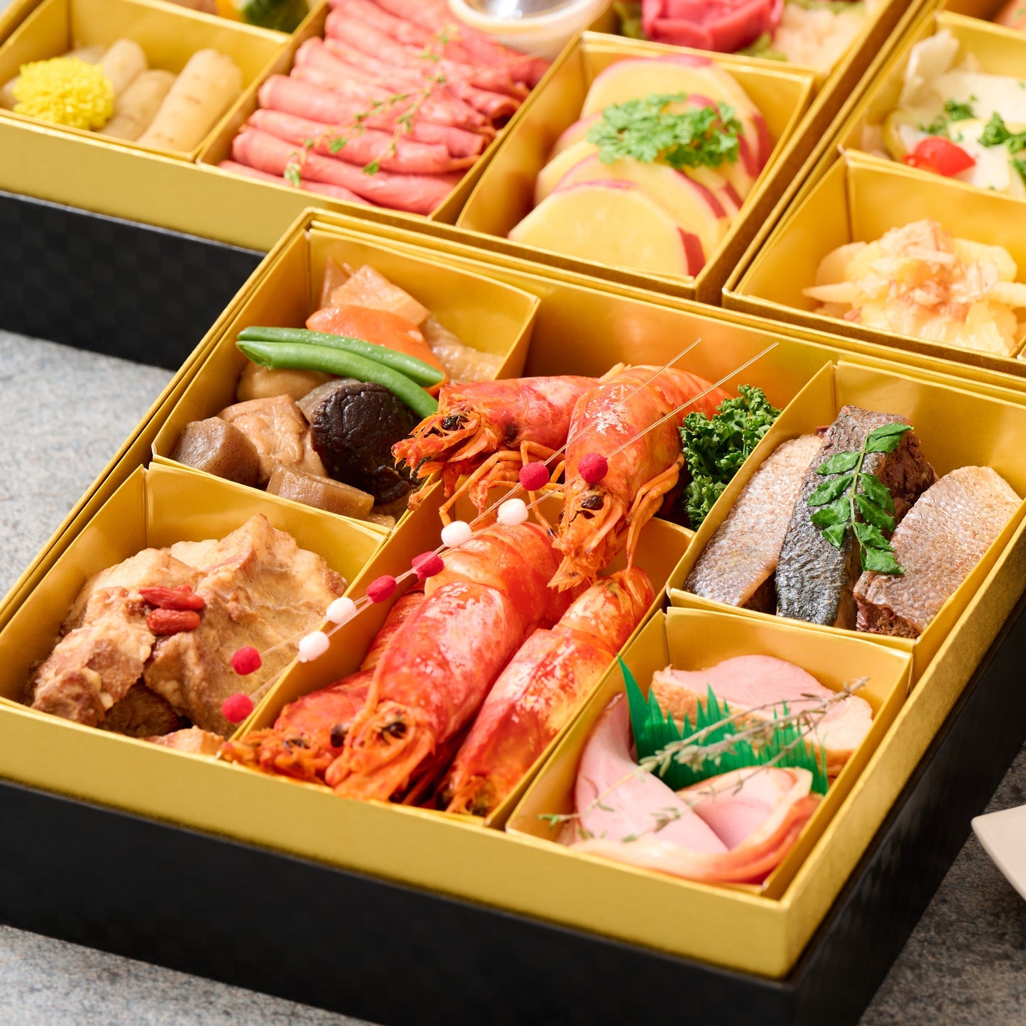 早割!【sainaDELI】無添加・オーガニックのおせち三段重(4~5人向け)※送料込み