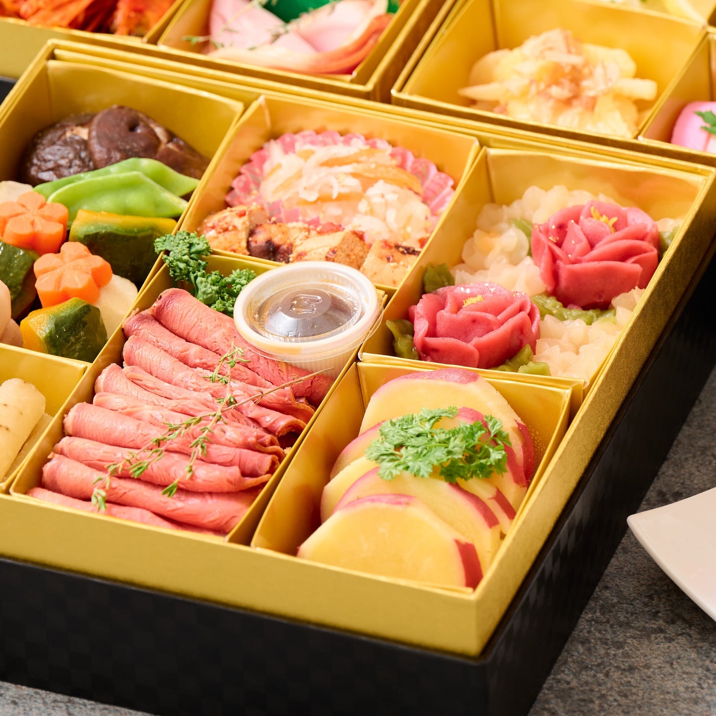早割!【sainaDELI】無添加・オーガニックのおせち三段重(4~5人向け)※送料込み